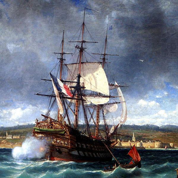 The Veteran fleeing into the shallow waters of Concarneau, Michel Bouquet